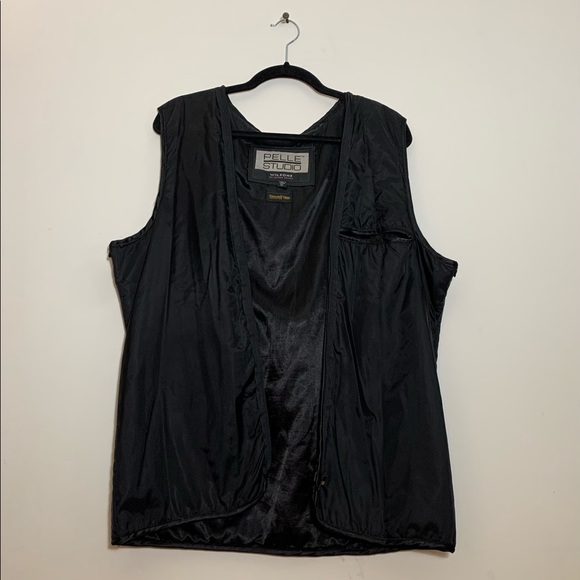 Pelle Studio by Wilson’s Leather distressed black leather coat Thinsulate lining - Picture 4 of 5